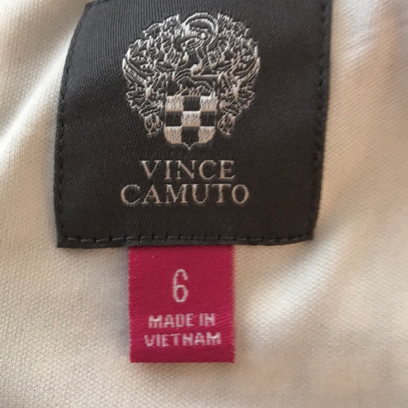 Vince Camuto Black & White Dress Size 6 - Picture 4 of 4